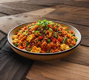 Egg Schezwan Rice