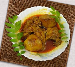 Chicken Kasha 2 Pcs With Aloo