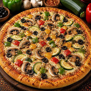 Mushroom Delight Pizza