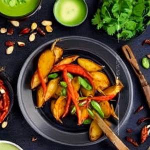 Garlick Chilli Potato