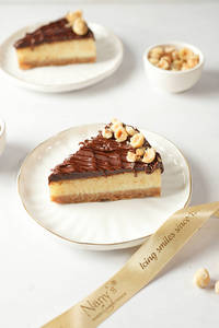 Nuetella Cheese Cake Slice