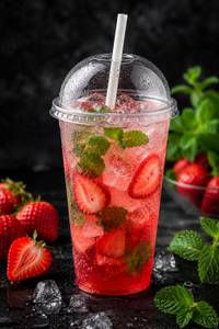 Straberry mojito
