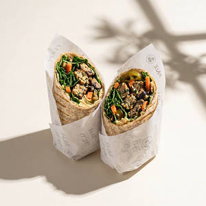 Veg | Blackbean Mushroom Wrap