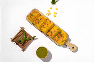 Jain Corn Dhokla
