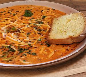 NonVeg spaghetti Pasta Pink sauce