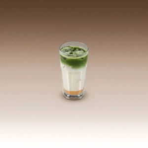 Iced Salted Caramel Oat Matcha Latte