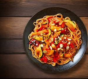 Baby Corn Fried Noodles