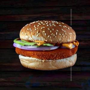 Korean Spicy Paneer Burger