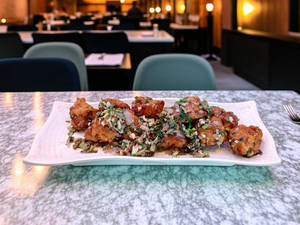Oriental Pepper Salt Chicken