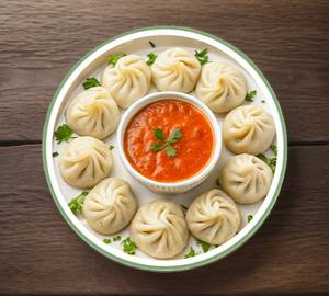 Chicken momos [5 pieces]