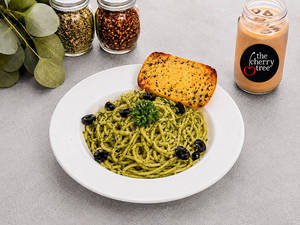 Basil Pesto Spaghetti