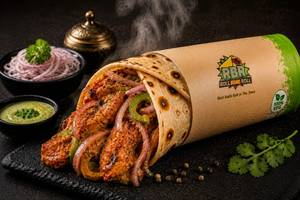 Mughlai Garlic Chaap Roll