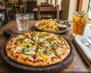 Veg Cheese Pizza Combo