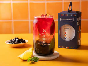 Citrus Hibiscus Bubble Tea