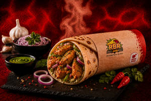 Egg Pahadi Chicken Roll