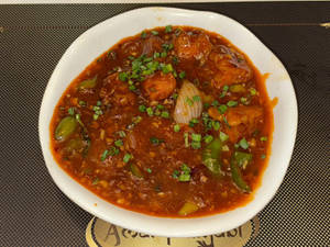 Chilly Paneer Gravy.