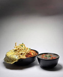 Chicken Tripple Noodles With Gravy