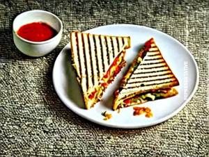Masala Cheese Sandwich