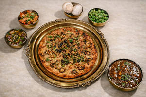 Mushroom Matar Kulcha