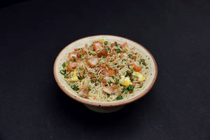 Mixed Non - Veg Burnt Garlic Fried Rice
