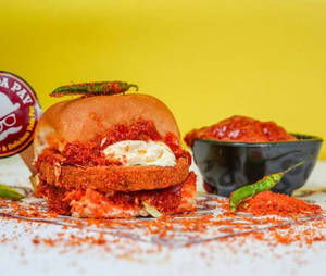 Cheesy Vada Pav