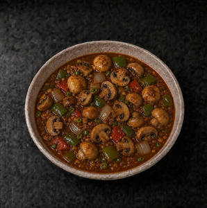 Mushroom Manchurian Gravy