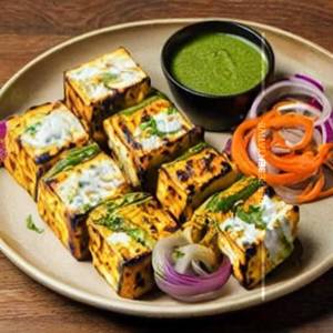 Afghani paneer tikka dry