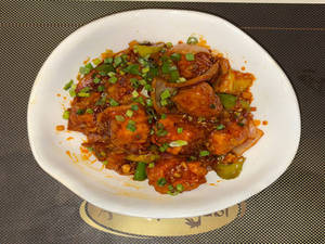 Chilly Paneer Dry.