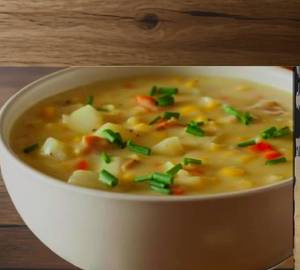 Chicken hot and sour soup