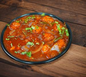 Paneer chilli [gravy]