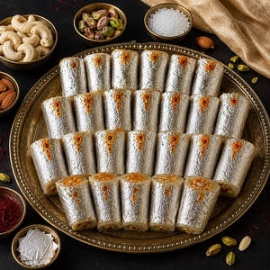 Kaju Kesar Roll