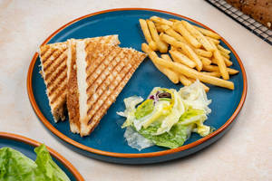 Barbeque Flavored Shredded Chicken & Cheese Sandwich