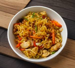 Chicken maggi  with veggies