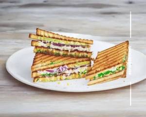 Corn Masala Sandwich