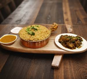 Chicken Biryani + Chicken Chukka