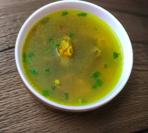 Mutton clear soup