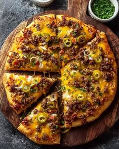 Jalapeno Pizza 8 Inch