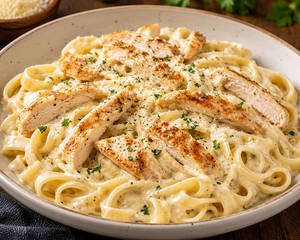 Fettuccine Alfredo (chicken)