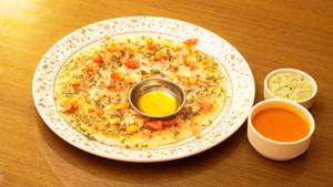 Onion Tomato Uttapam