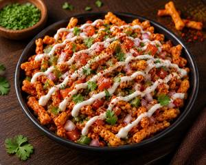 Schezwan Kurkure Chaat