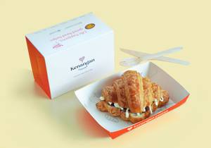 Caramelized Onion & Feta Cheese Croissant