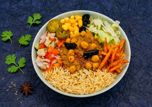 Chole Masala Rice Bowl