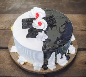 Choco Vanilla Cake [450 G]
