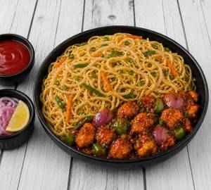 Chicken Manchurian Noodles