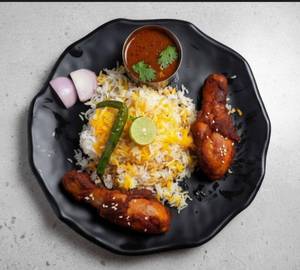 Biryani Rice + Leg Piece [2 Piece]