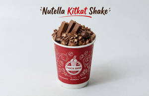 Nutella Kitkat Shake
