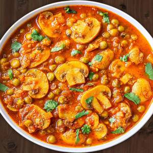 Mushroom Mutter Masala