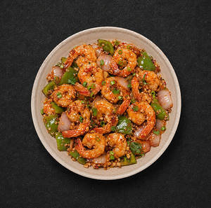 Prawn Tangy Garlic Tossed