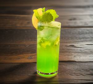 Green apple mojito