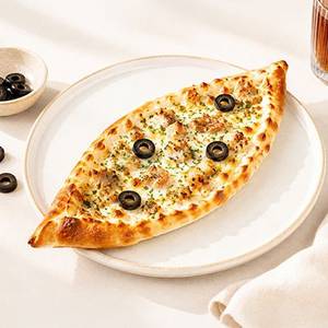 Turkish Chicken & Cheese Pide